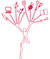 Logo von AQB: Mensch als Baum dargestellt, Äste als Hände mit Werkzeug